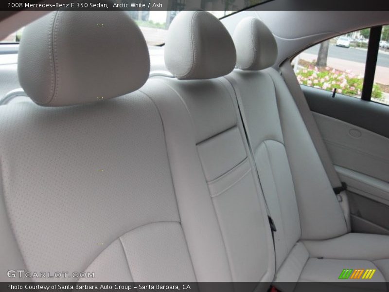 Arctic White / Ash 2008 Mercedes-Benz E 350 Sedan