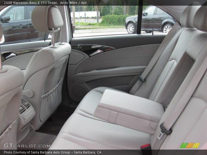 Arctic White / Ash 2008 Mercedes-Benz E 350 Sedan