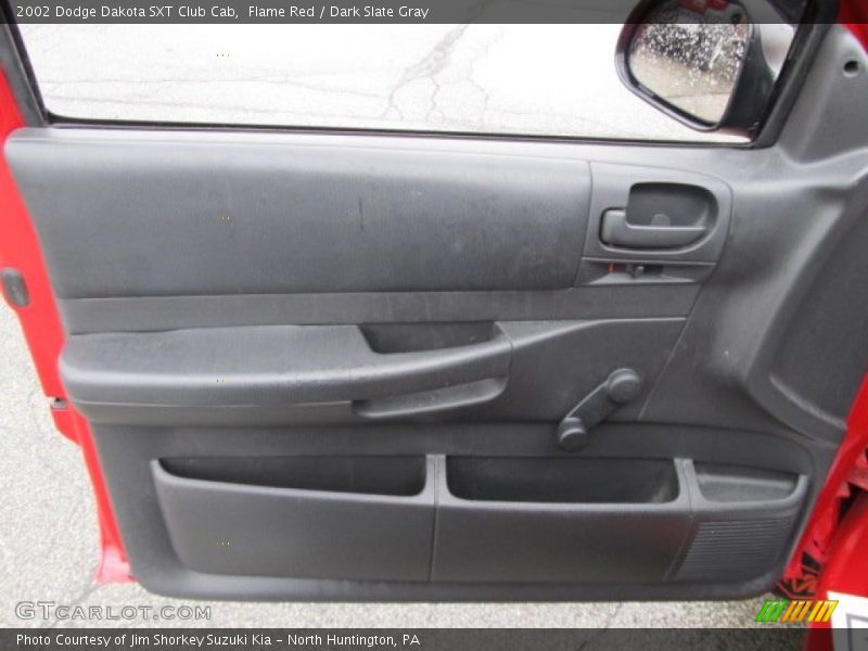 Flame Red / Dark Slate Gray 2002 Dodge Dakota SXT Club Cab