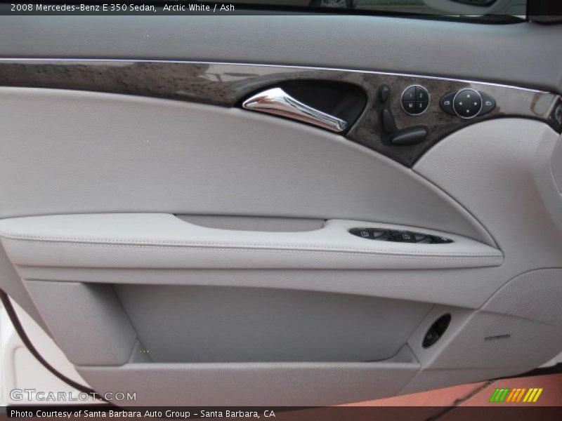 Arctic White / Ash 2008 Mercedes-Benz E 350 Sedan
