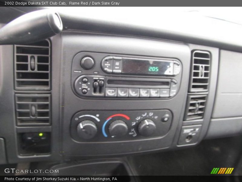 Flame Red / Dark Slate Gray 2002 Dodge Dakota SXT Club Cab
