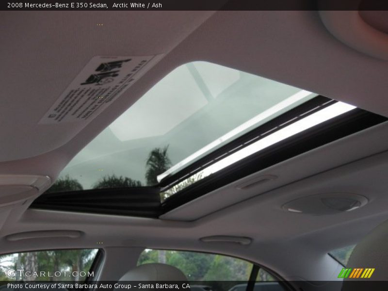 Arctic White / Ash 2008 Mercedes-Benz E 350 Sedan