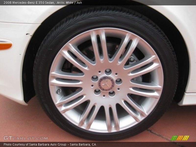 Arctic White / Ash 2008 Mercedes-Benz E 350 Sedan