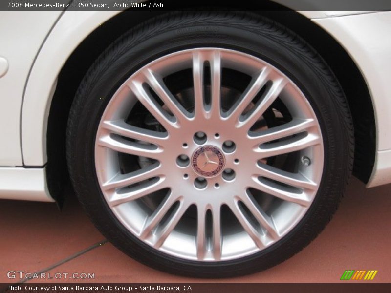 Arctic White / Ash 2008 Mercedes-Benz E 350 Sedan