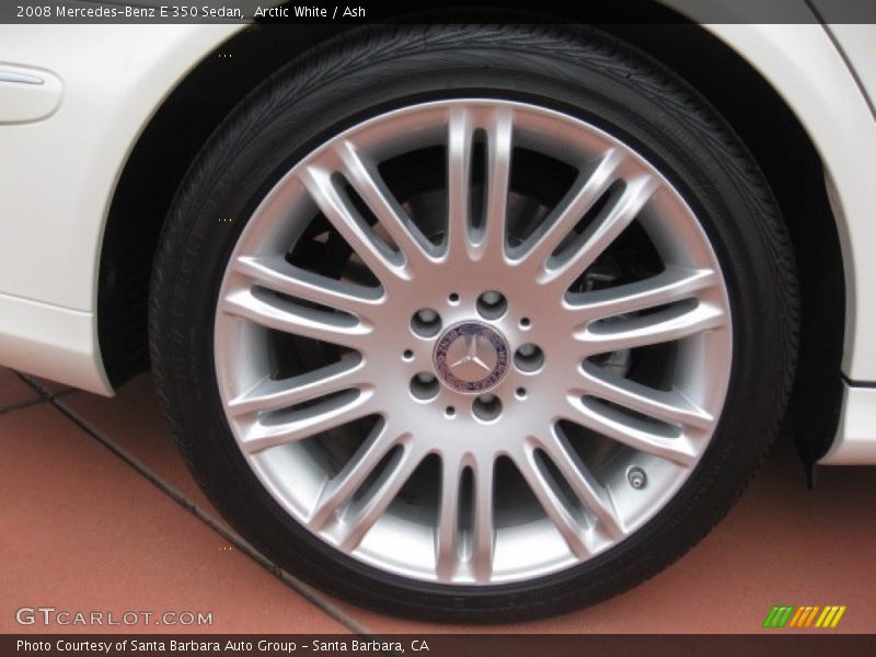 Arctic White / Ash 2008 Mercedes-Benz E 350 Sedan