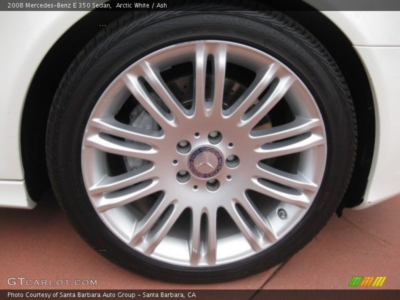 Arctic White / Ash 2008 Mercedes-Benz E 350 Sedan