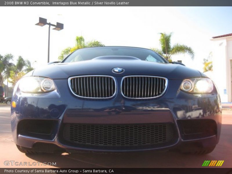 Interlagos Blue Metallic / Silver Novillo Leather 2008 BMW M3 Convertible