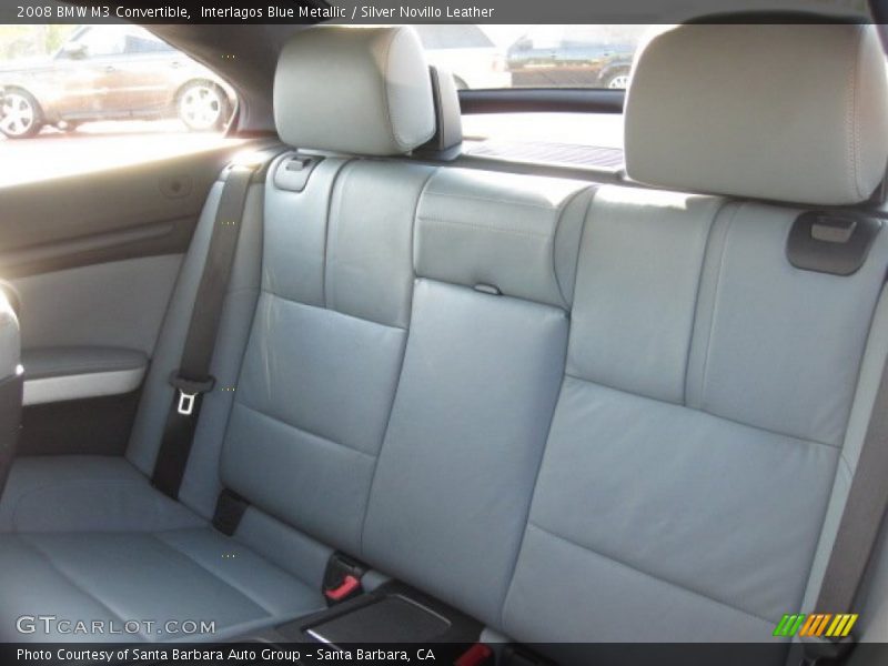 Interlagos Blue Metallic / Silver Novillo Leather 2008 BMW M3 Convertible