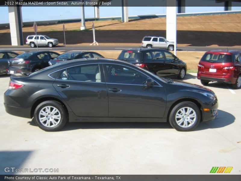  2012 MAZDA6 i Sport Sedan Autumn Bronze