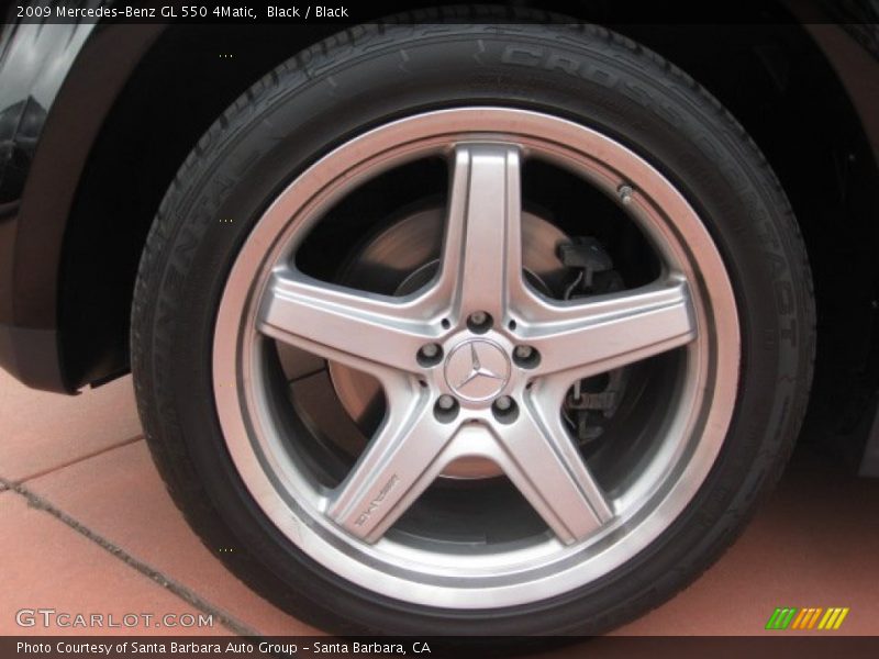 Black / Black 2009 Mercedes-Benz GL 550 4Matic