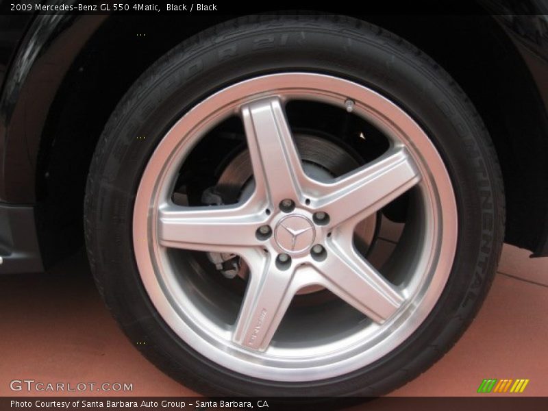 Black / Black 2009 Mercedes-Benz GL 550 4Matic