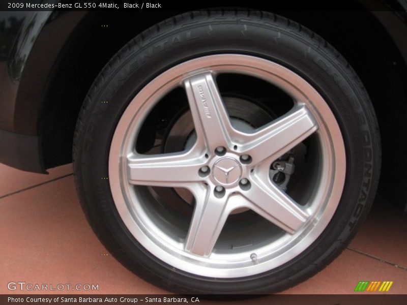 Black / Black 2009 Mercedes-Benz GL 550 4Matic