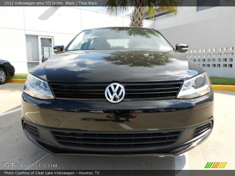 Black / Titan Black 2012 Volkswagen Jetta TDI Sedan