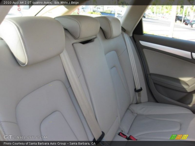 Ibis White / Beige 2010 Audi A4 2.0T quattro Avant