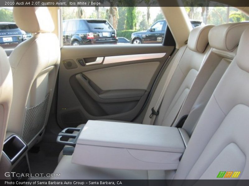 Ibis White / Beige 2010 Audi A4 2.0T quattro Avant