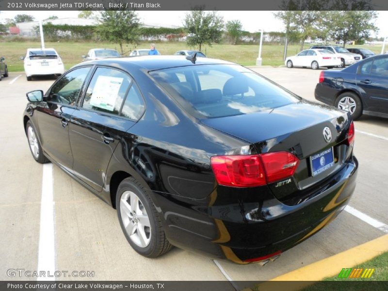 Black / Titan Black 2012 Volkswagen Jetta TDI Sedan