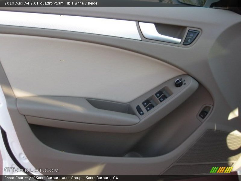 Ibis White / Beige 2010 Audi A4 2.0T quattro Avant