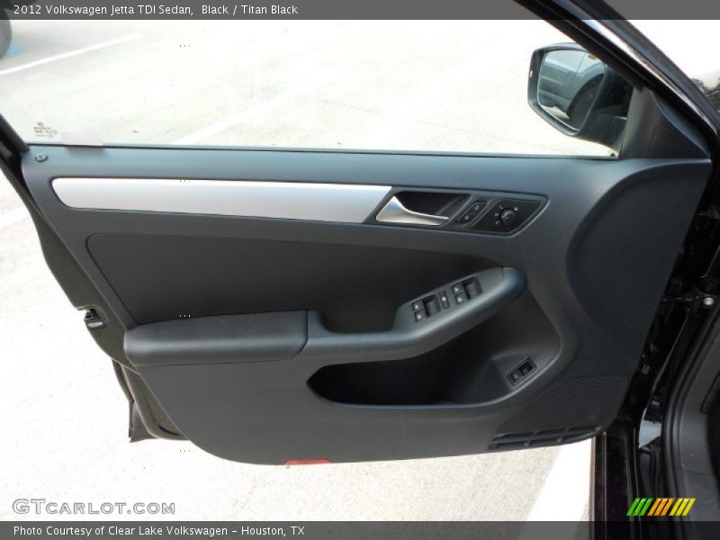 Black / Titan Black 2012 Volkswagen Jetta TDI Sedan