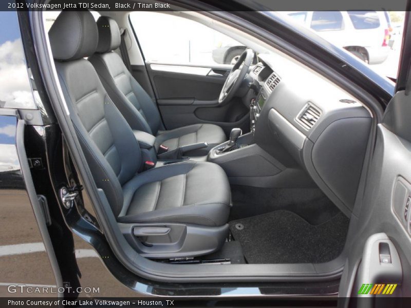 Black / Titan Black 2012 Volkswagen Jetta TDI Sedan