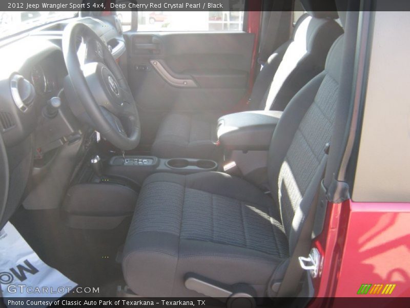 Deep Cherry Red Crystal Pearl / Black 2012 Jeep Wrangler Sport S 4x4
