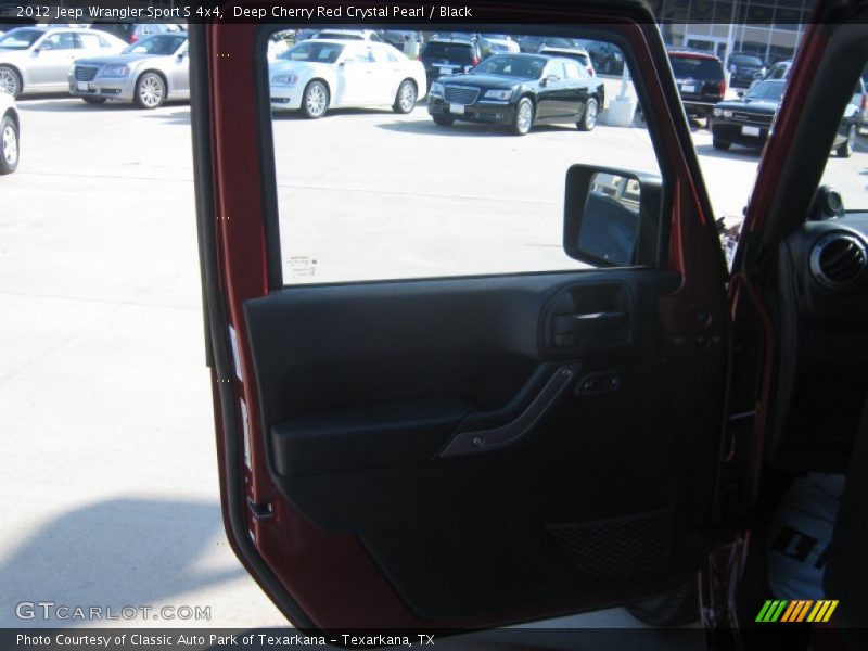 Deep Cherry Red Crystal Pearl / Black 2012 Jeep Wrangler Sport S 4x4