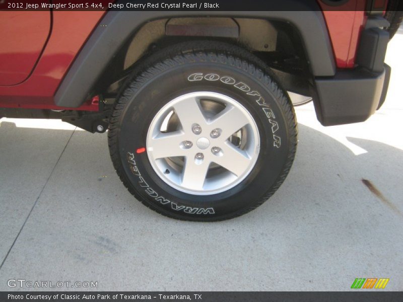 Deep Cherry Red Crystal Pearl / Black 2012 Jeep Wrangler Sport S 4x4