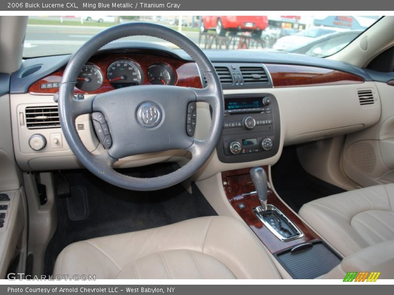 Ming Blue Metallic / Titanium Gray 2006 Buick Lucerne CXL