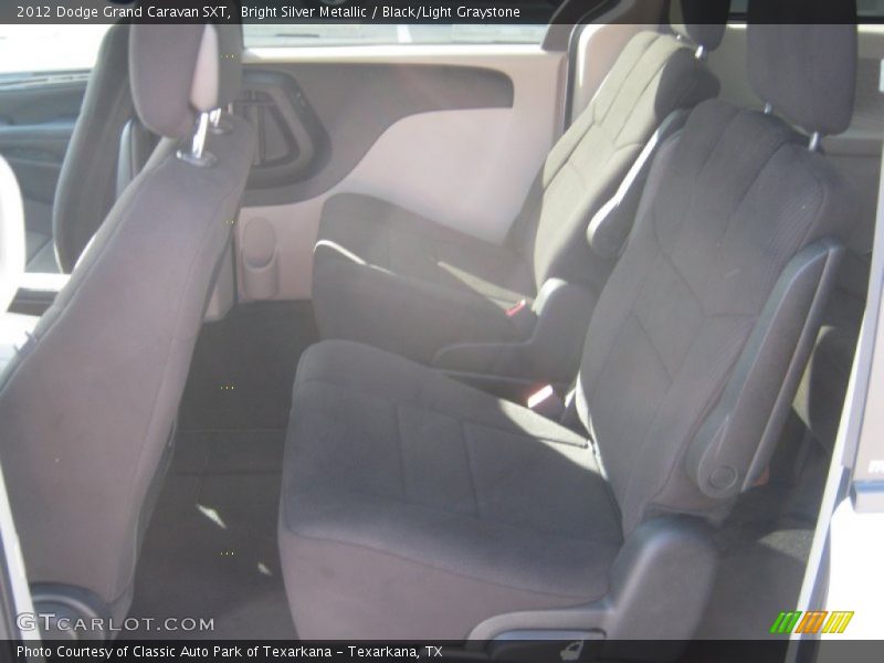 Bright Silver Metallic / Black/Light Graystone 2012 Dodge Grand Caravan SXT