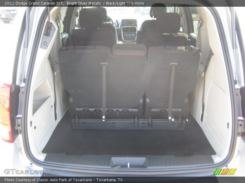 Bright Silver Metallic / Black/Light Graystone 2012 Dodge Grand Caravan SXT