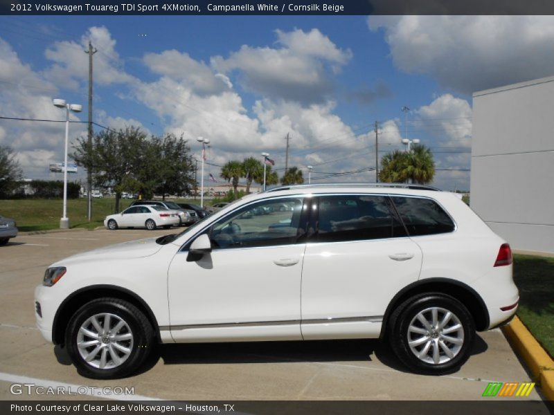 2012 Touareg TDI Sport 4XMotion Campanella White