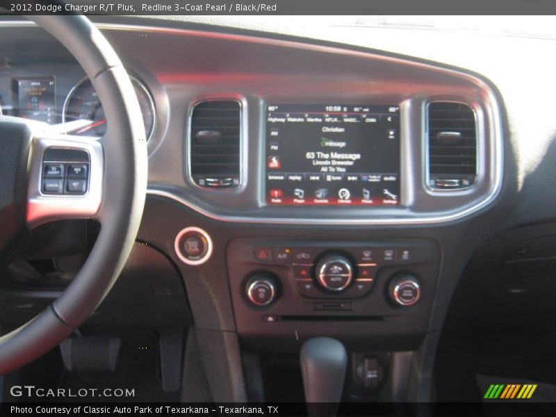 Redline 3-Coat Pearl / Black/Red 2012 Dodge Charger R/T Plus