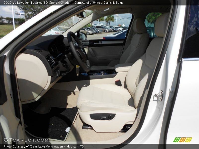 Campanella White / Cornsilk Beige 2012 Volkswagen Touareg TDI Sport 4XMotion