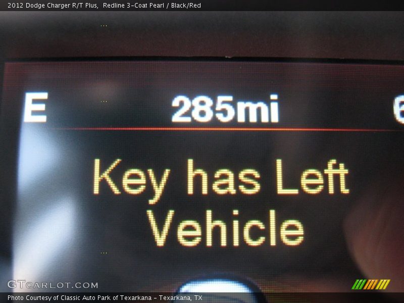 Redline 3-Coat Pearl / Black/Red 2012 Dodge Charger R/T Plus