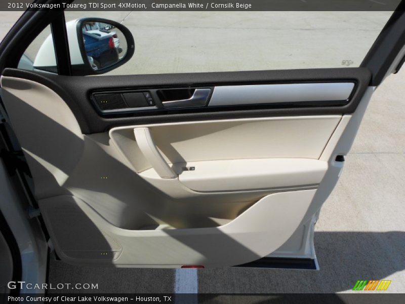 Campanella White / Cornsilk Beige 2012 Volkswagen Touareg TDI Sport 4XMotion