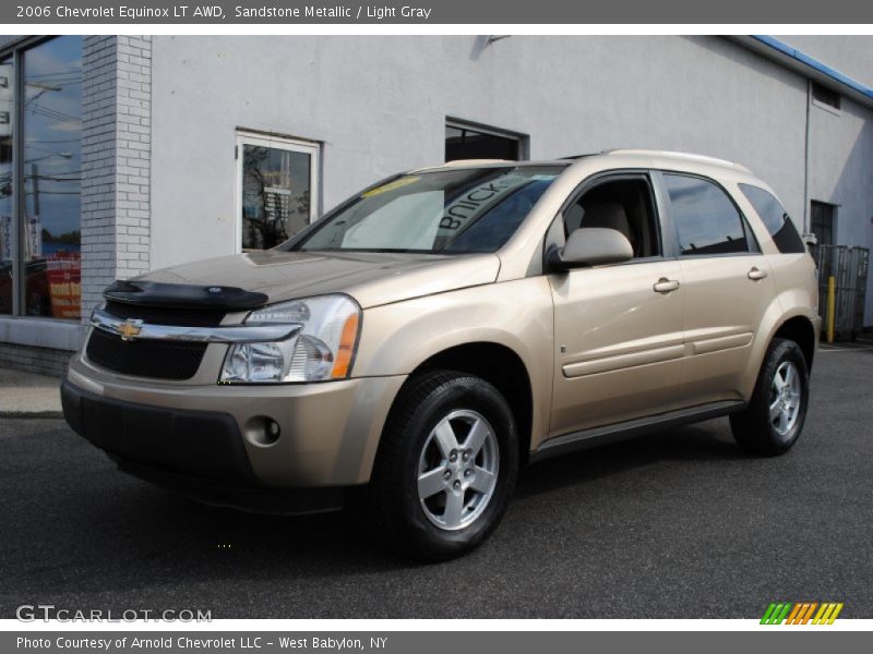 Sandstone Metallic / Light Gray 2006 Chevrolet Equinox LT AWD