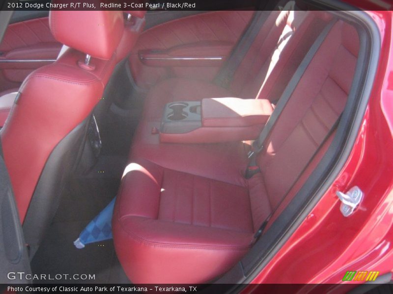  2012 Charger R/T Plus Black/Red Interior