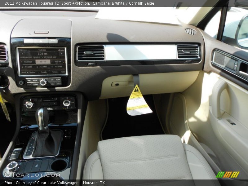 Campanella White / Cornsilk Beige 2012 Volkswagen Touareg TDI Sport 4XMotion