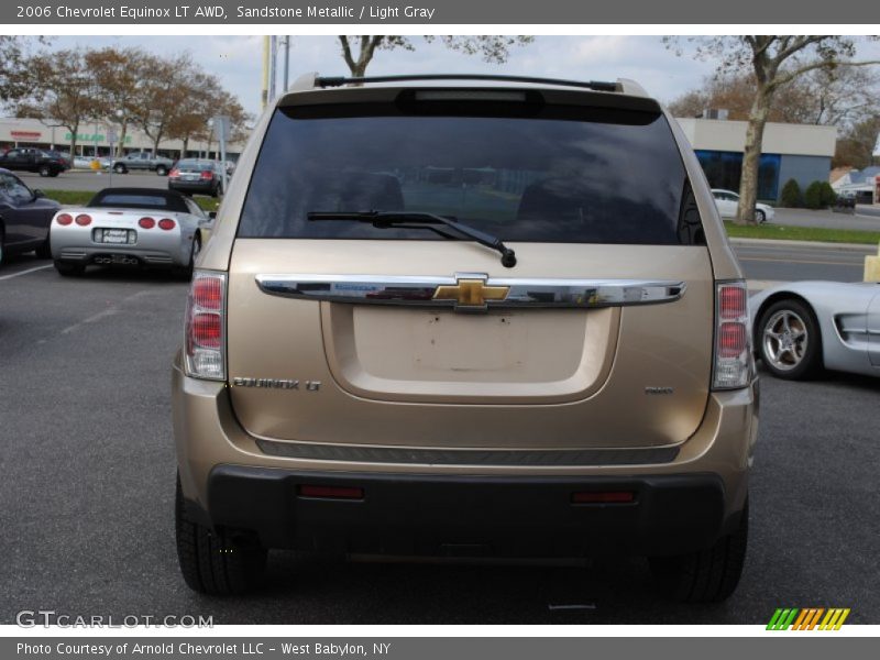 Sandstone Metallic / Light Gray 2006 Chevrolet Equinox LT AWD