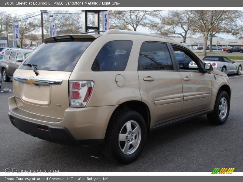 Sandstone Metallic / Light Gray 2006 Chevrolet Equinox LT AWD