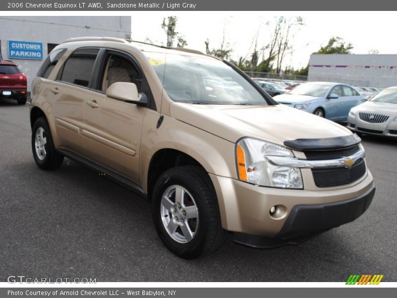 Sandstone Metallic / Light Gray 2006 Chevrolet Equinox LT AWD