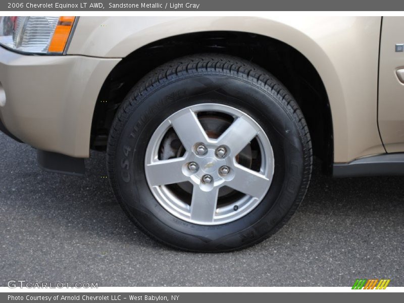 Sandstone Metallic / Light Gray 2006 Chevrolet Equinox LT AWD