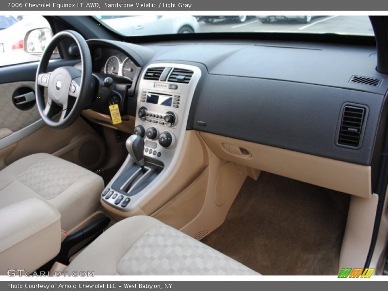 Sandstone Metallic / Light Gray 2006 Chevrolet Equinox LT AWD