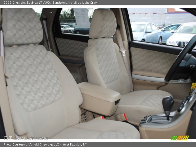 Sandstone Metallic / Light Gray 2006 Chevrolet Equinox LT AWD