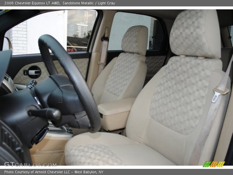 Sandstone Metallic / Light Gray 2006 Chevrolet Equinox LT AWD