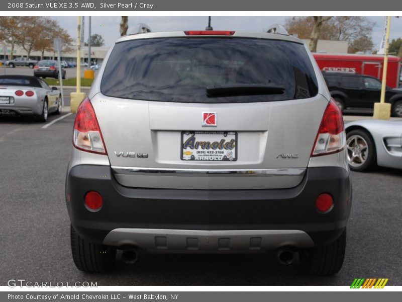 Silver Pearl / Gray 2008 Saturn VUE XE 3.5 AWD