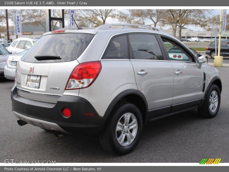 Silver Pearl / Gray 2008 Saturn VUE XE 3.5 AWD