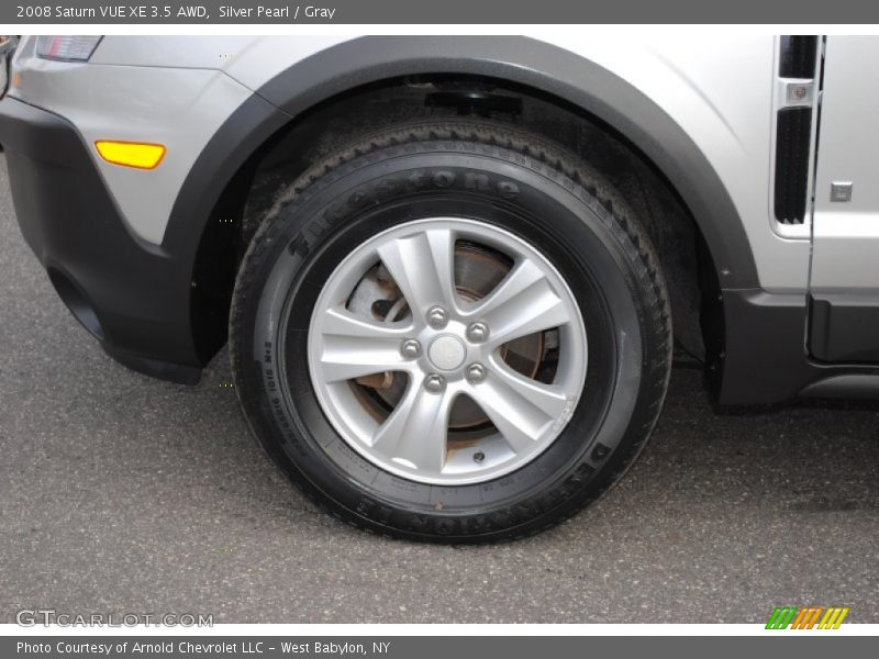 Silver Pearl / Gray 2008 Saturn VUE XE 3.5 AWD