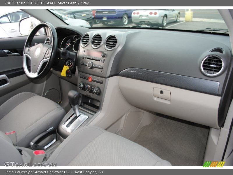 Silver Pearl / Gray 2008 Saturn VUE XE 3.5 AWD