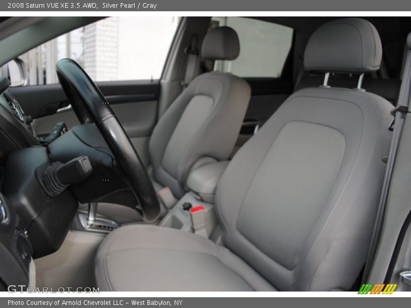 Silver Pearl / Gray 2008 Saturn VUE XE 3.5 AWD