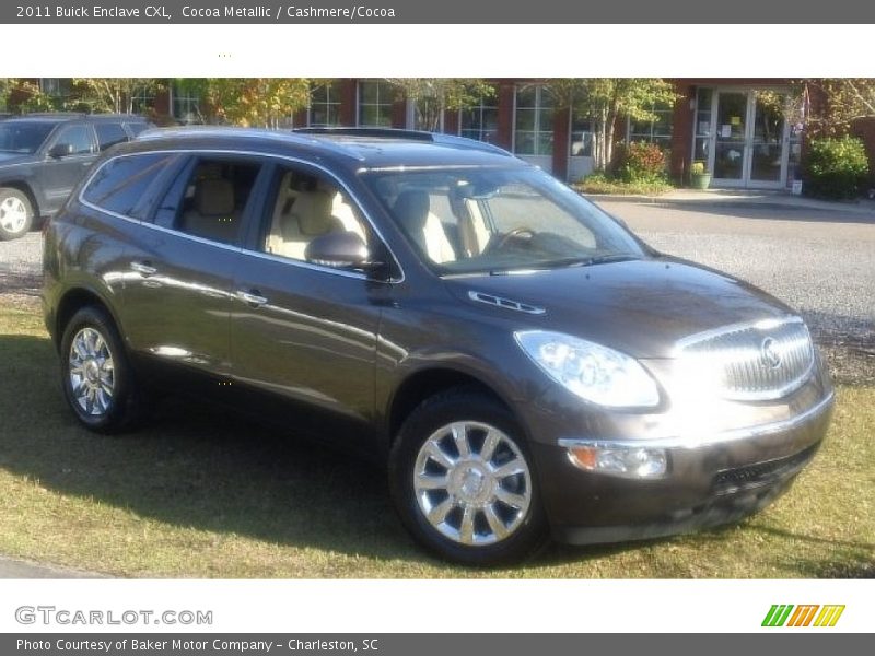Cocoa Metallic / Cashmere/Cocoa 2011 Buick Enclave CXL